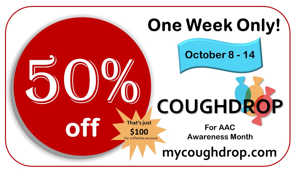 AAC Awareness Month Discount