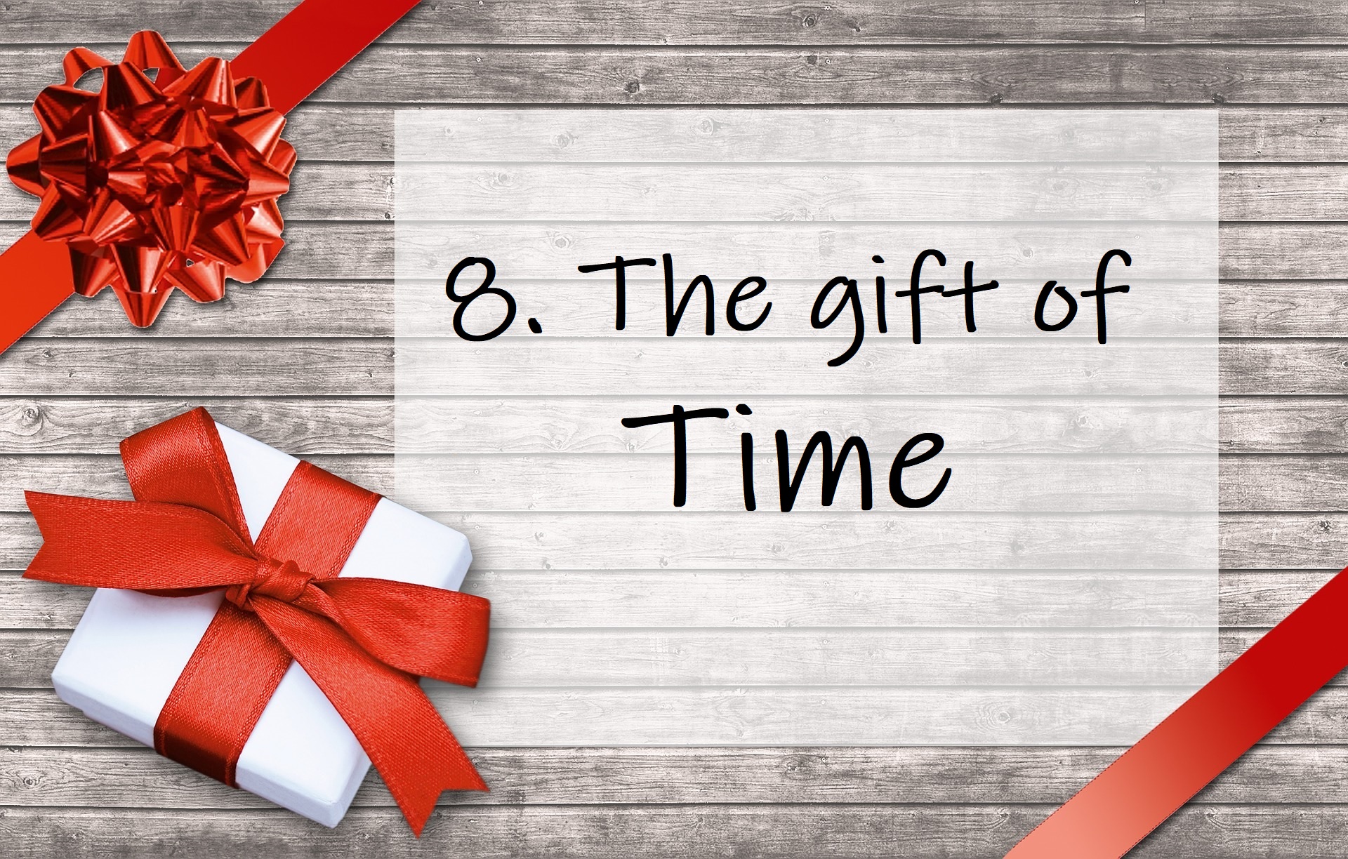 Give the Gift of Time