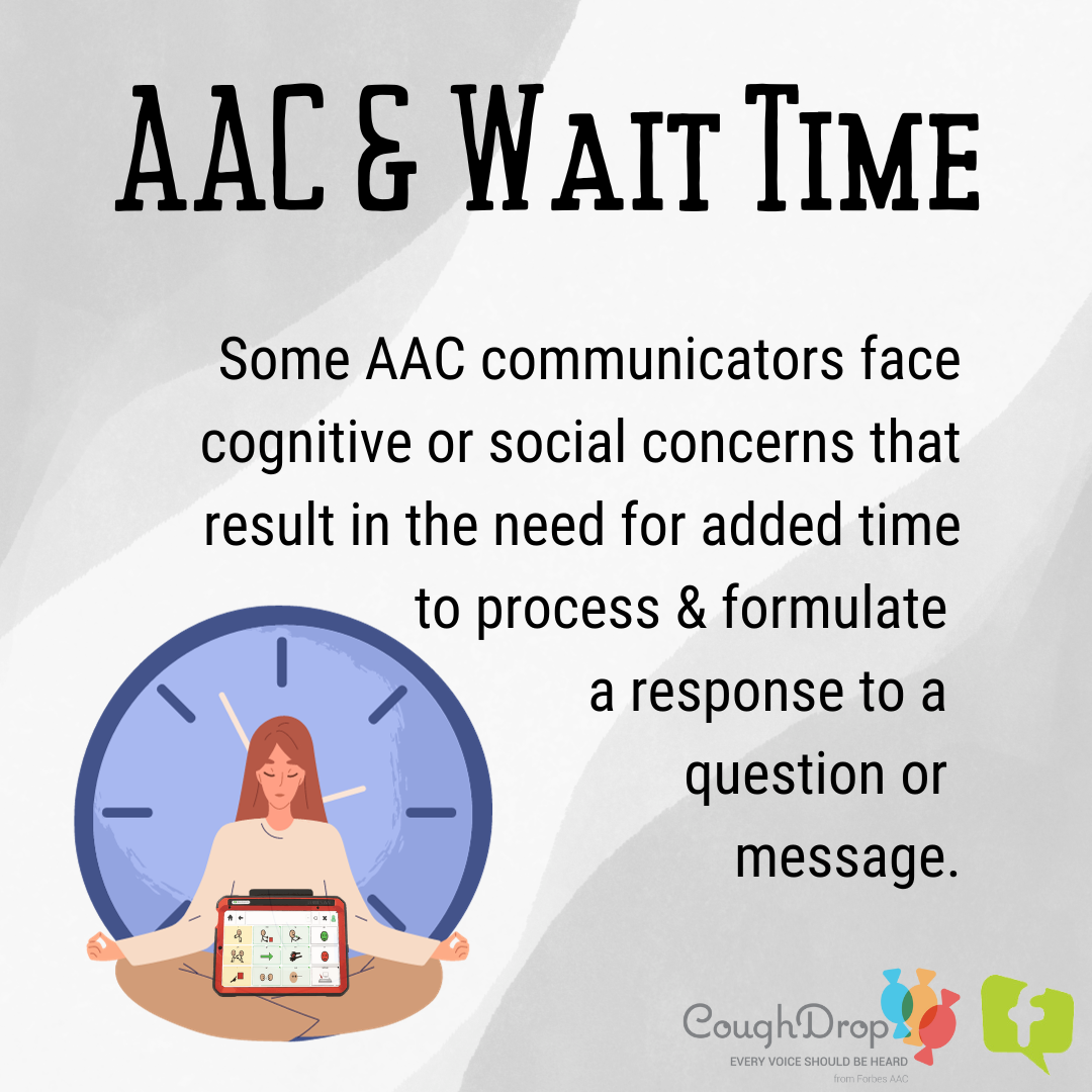 Stand by!!.... Allowing wait time for AAC